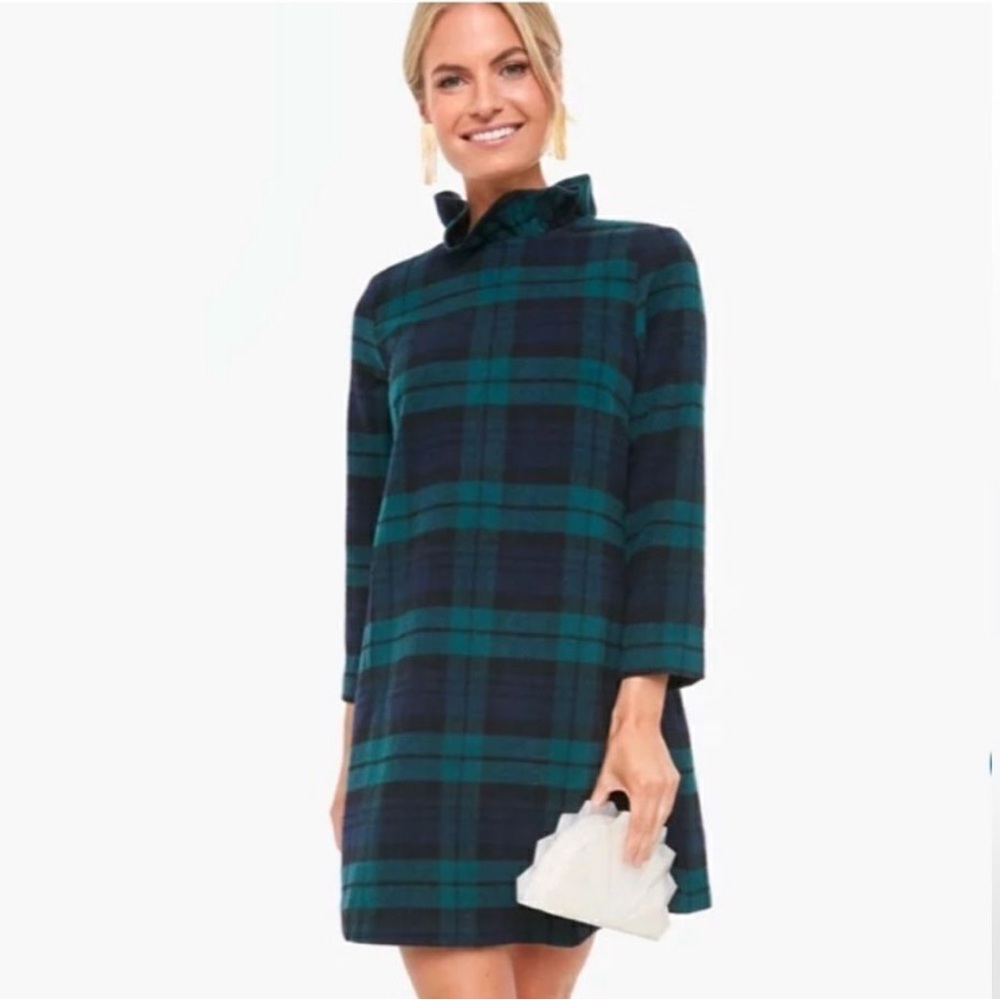 Tuckernuck Blackwatch Plaid Daphne Dress